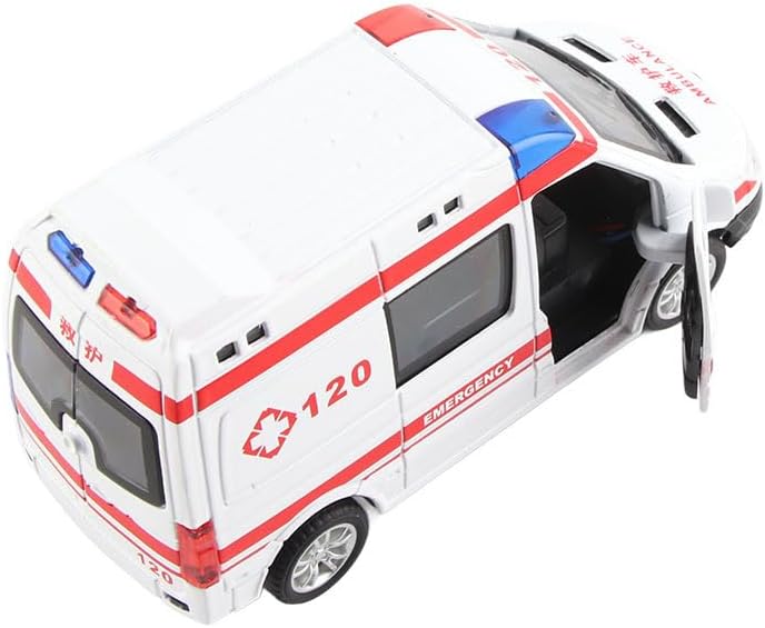 Fauitay Juguete de ambulancia gran juguete de ambulancia