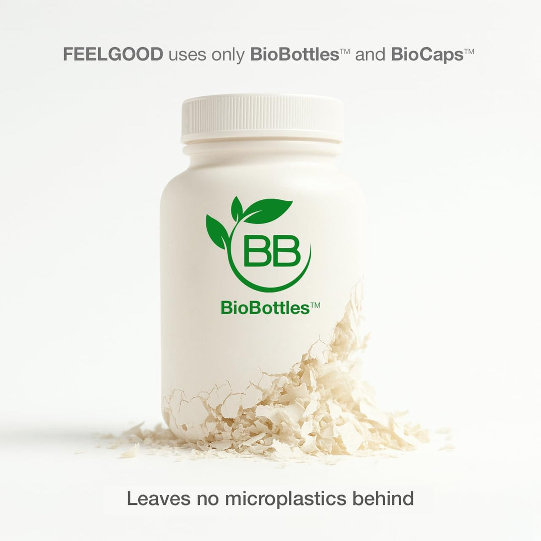 FeelGood Superfoods Cápsulas de apoyo inmunológico de 1000 mg hecha...