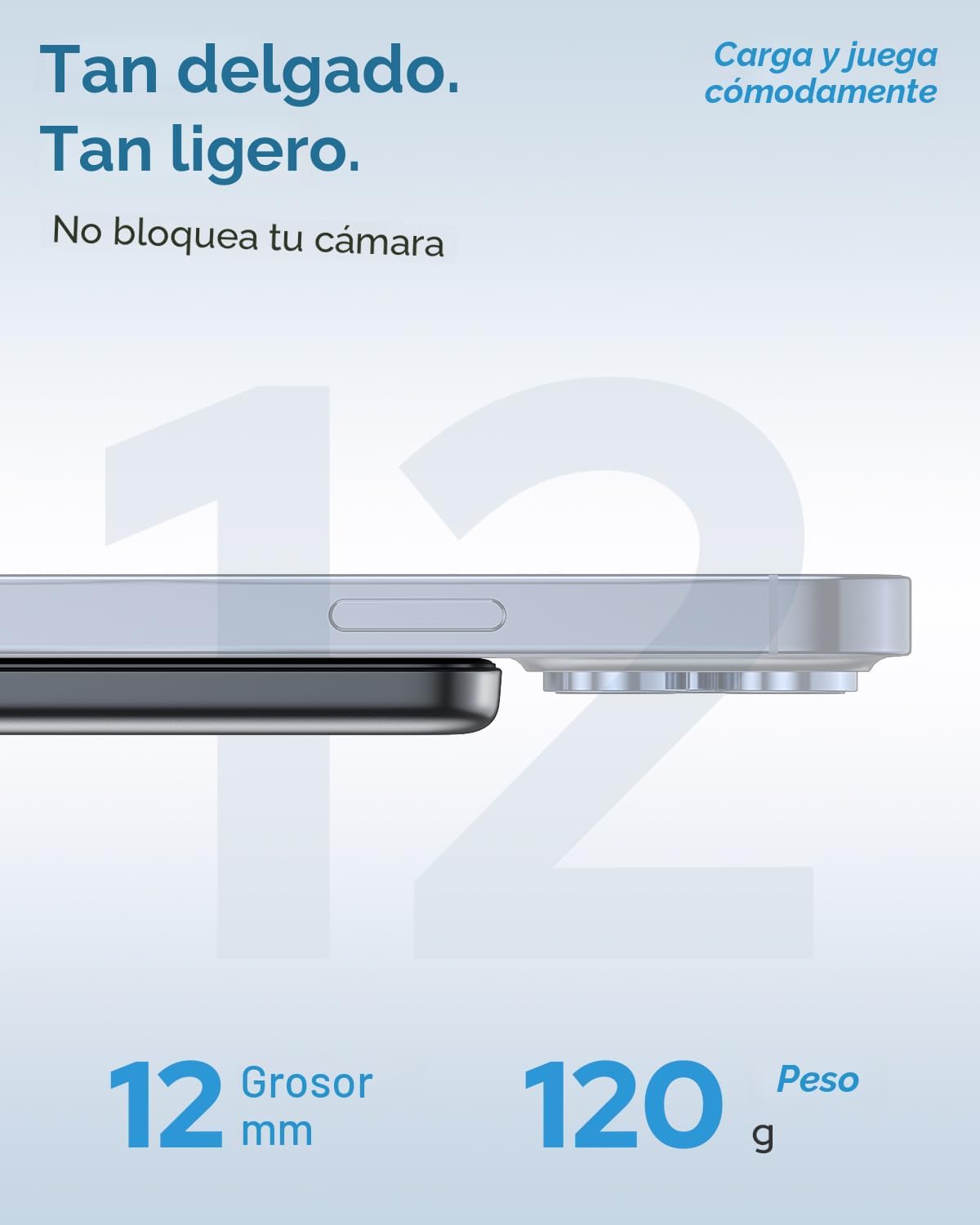 Cargador portátil Magsafe, banco de energía magnético inalámbrico d...