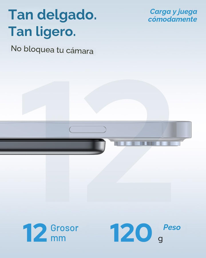 Cargador portátil Magsafe, banco de energía magnético inalámbrico d...