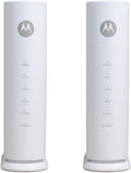 Motorola Enrutador WiFi 7 MNQ1525 con malla fácil, velocidad de doble banda de 3.6 Gbps, Dual Pack