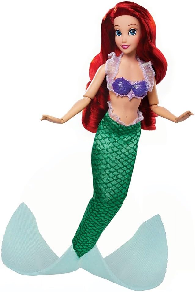 Disney Store Muñeca oficial de Ariel Story, de 11 pulgadas, incluye...
