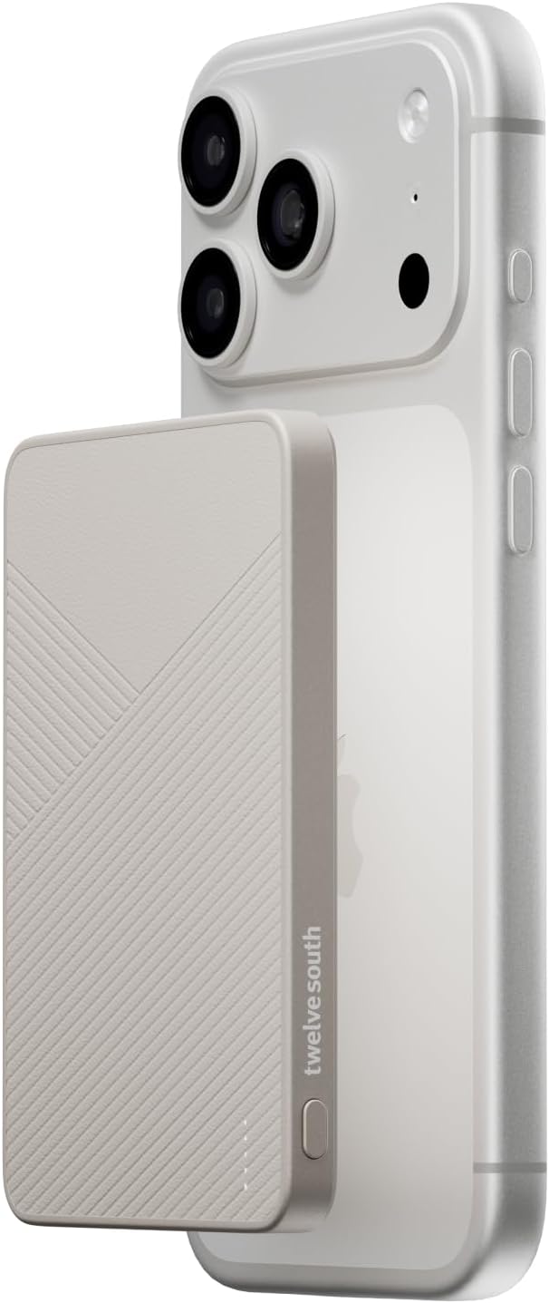 Twelve South PowerCapsule, banco de energía compatible con MagSafe,...