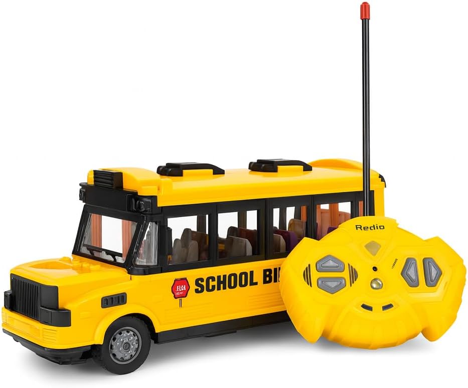 Luxe Realm City Car RC - Autobús escolar vehículo de