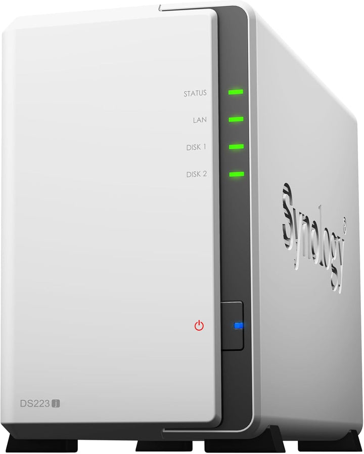 Synology DiskStation DS223j de 2 bahías (sin disco)