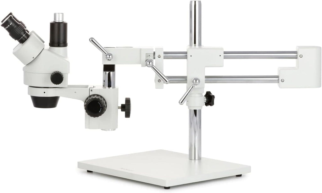 AmScope Microscopio estéreo profesional del zoom trinocular de SM-4T, WH10x