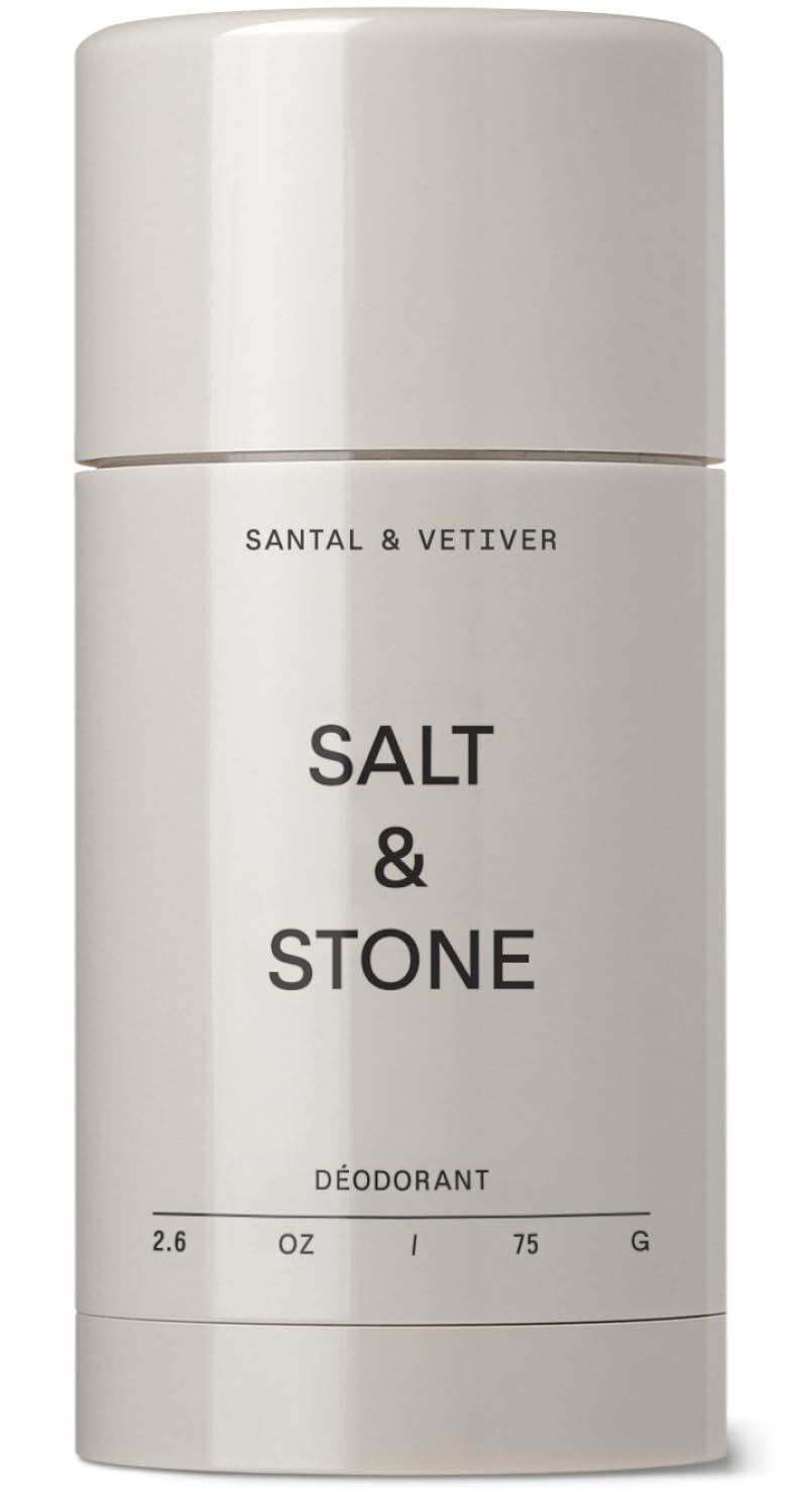 SALT &amp; STONE Desodorante sin aluminio | Protección extra fuerte...