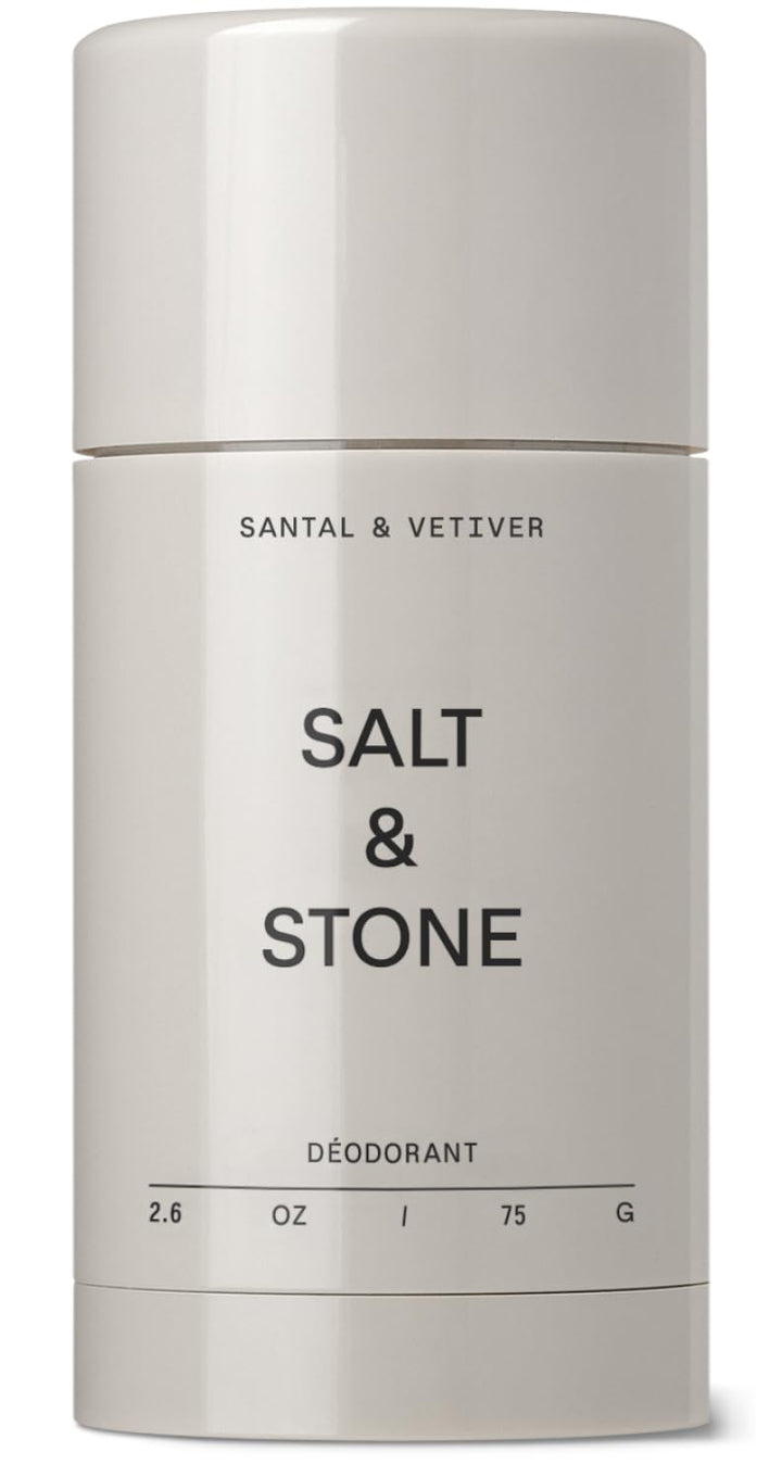 SALT &amp; STONE Desodorante sin aluminio | Protección extra fuerte...