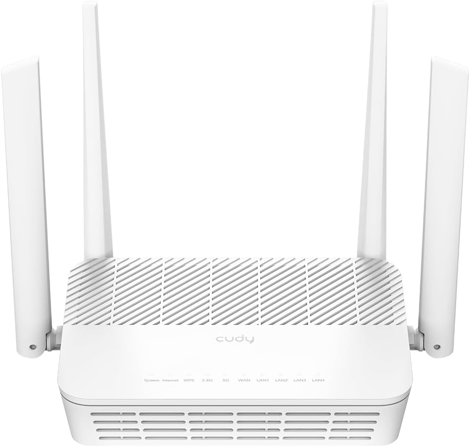 Cudy AX3000 WiFi 6 2.5G PoE Router con puerto USB 2.0, enrutador VP...