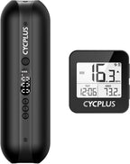 CYCPLUS Inflador de neumáticos A2 + Computadora GPS para bicicleta G1