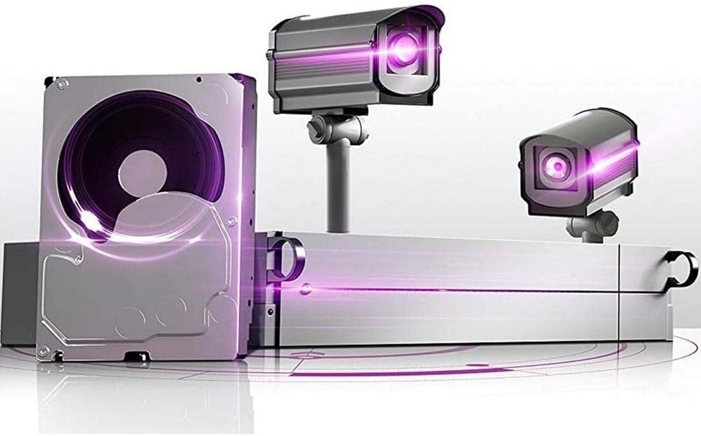 Western Digital 3TB WD Purple para vigilancia Disco duro interno HD...