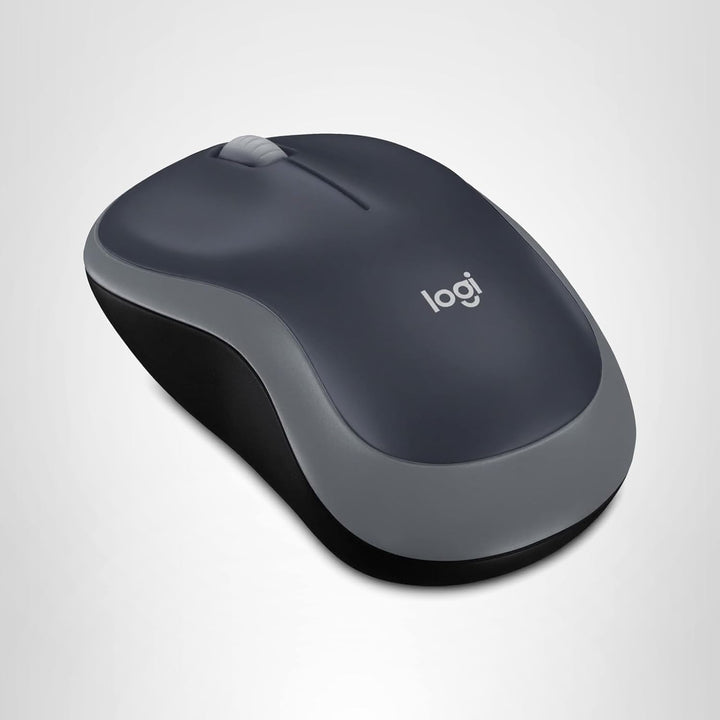 Logitech Mouse inalámbrico M185, 2.4 GHz con mini receptor USB, dur...