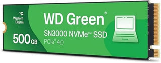 Western Digital SSD interno WD SN3000 NVMe verde de 500 GB - Unidad...