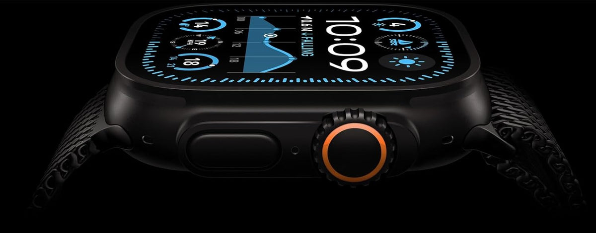 Apple Reloj Ultra 2 - Funda de titanio con correa Black