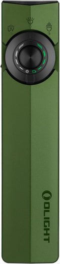 OLIGHT ArkPro EDC linterna plana recargable, luz de bolsillo, OD verde CW