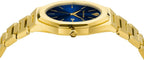 PIERRE RICHARDSON PR5428 Reloj de lujo para hombre – Movimiento de cuarzo japonés, acero inoxidable, 41mm, 5ATM resistente al agua, cristal de zafiro resistente a los arañazos – Reloj de vestir