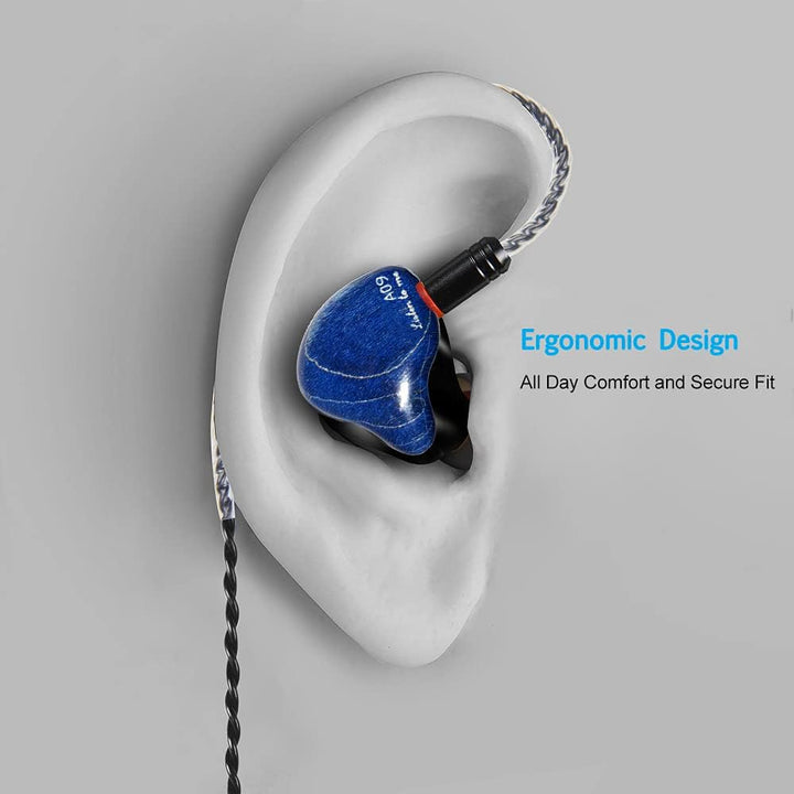 DCMEKA Auriculares con monitor intrauditivo, auriculares estéreo Hi...