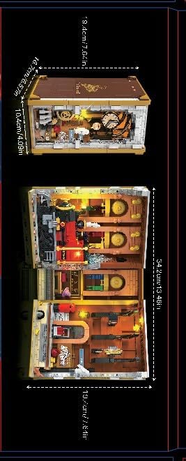 HOGOKIDS Magic Train Station - Juego de construcción de