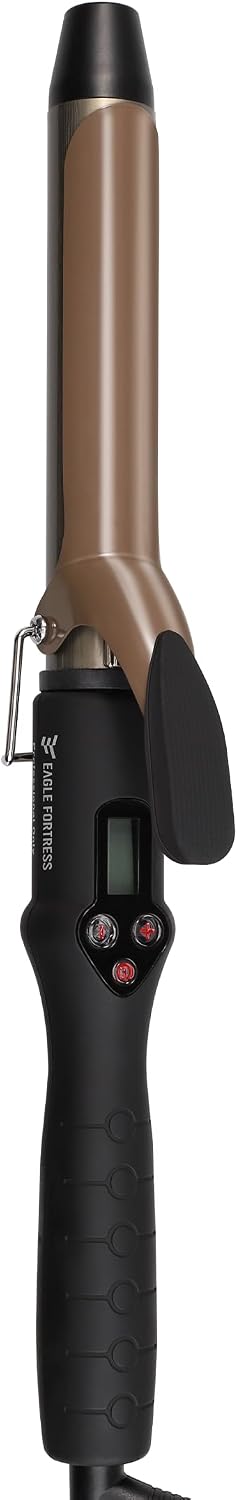 Eagle Fortress Plancha de pelo para mujer, crimpadora de cabello de...