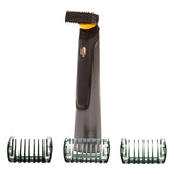 MicroTouch SOLO Titanium, Maquinilla Recargable para Barba y Cuerpo...
