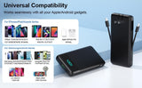 Cargador portátil para iPhone, banco de energía delgado de 13800 mA...
