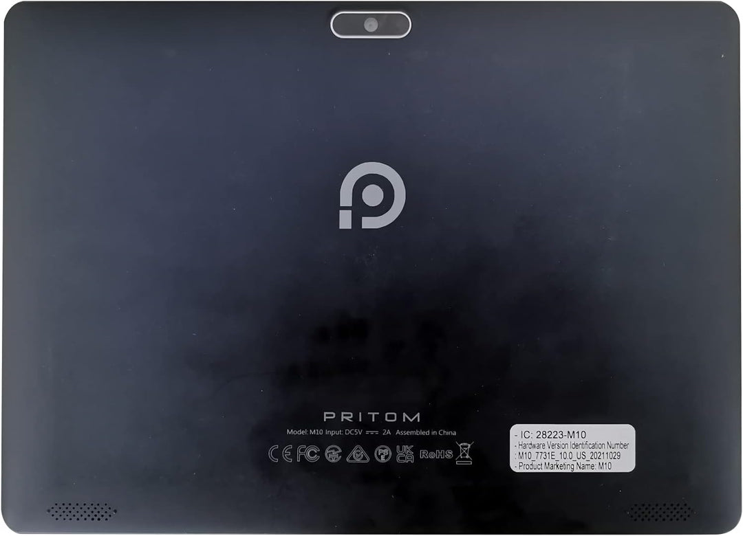 PRITOM Tablet Android de 10 pulgadas, M10, tableta Android de 64 GB...