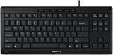 CHERRY Teclado Stream TKL con cable USB TenKeyLess versión compacta...