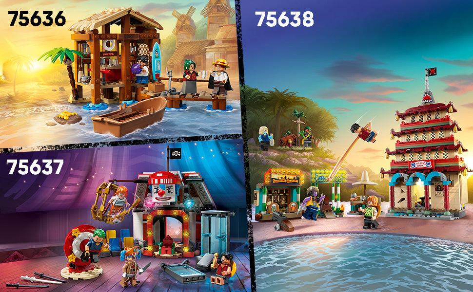 LEGO ONE Piece The Going Merry Pirate Ship Building