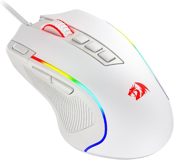 Redragon M612 Predator RGB - Mouse para juegos con cable óptico de...