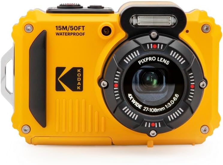 KODAK PIXPRO WPZ2 Cámara digital resistente, impermeable, a prueba...