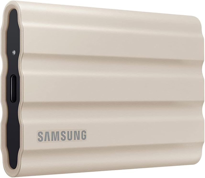 Samsung SSD portátil T7 Shield de 1 TB, USB 3.2 Gen 2, hasta 1.050...
