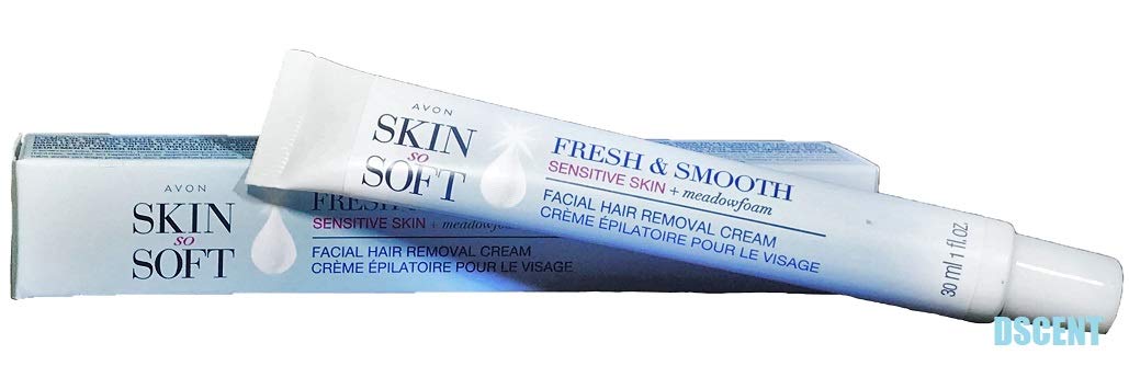 AVON Skin So Soft Fresh &amp; Smooth Crema depilatoria facial - Paq...