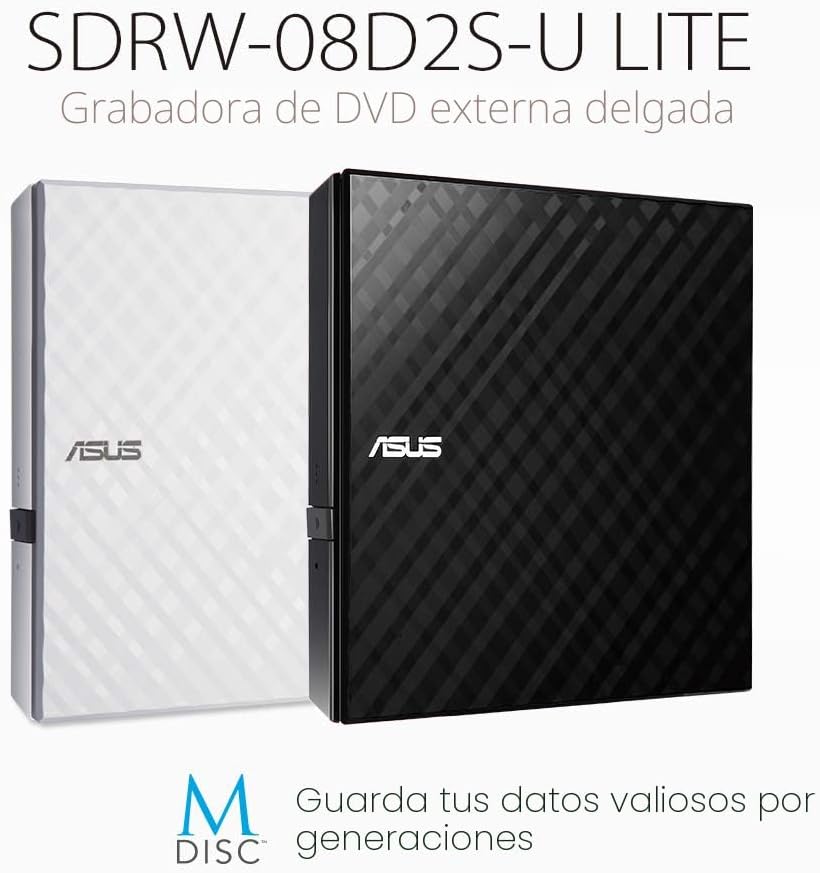 ASUS SDRW-08D2S-U\/W\/G\/ACI\/AS computadora Internacional Direct C...