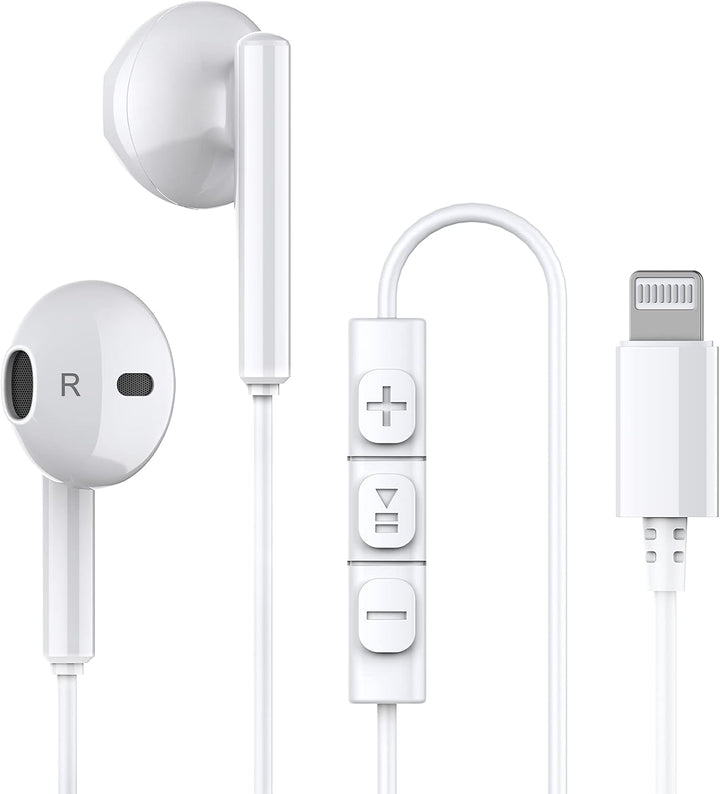 Auriculares para iPhone auriculares Lightning con cable