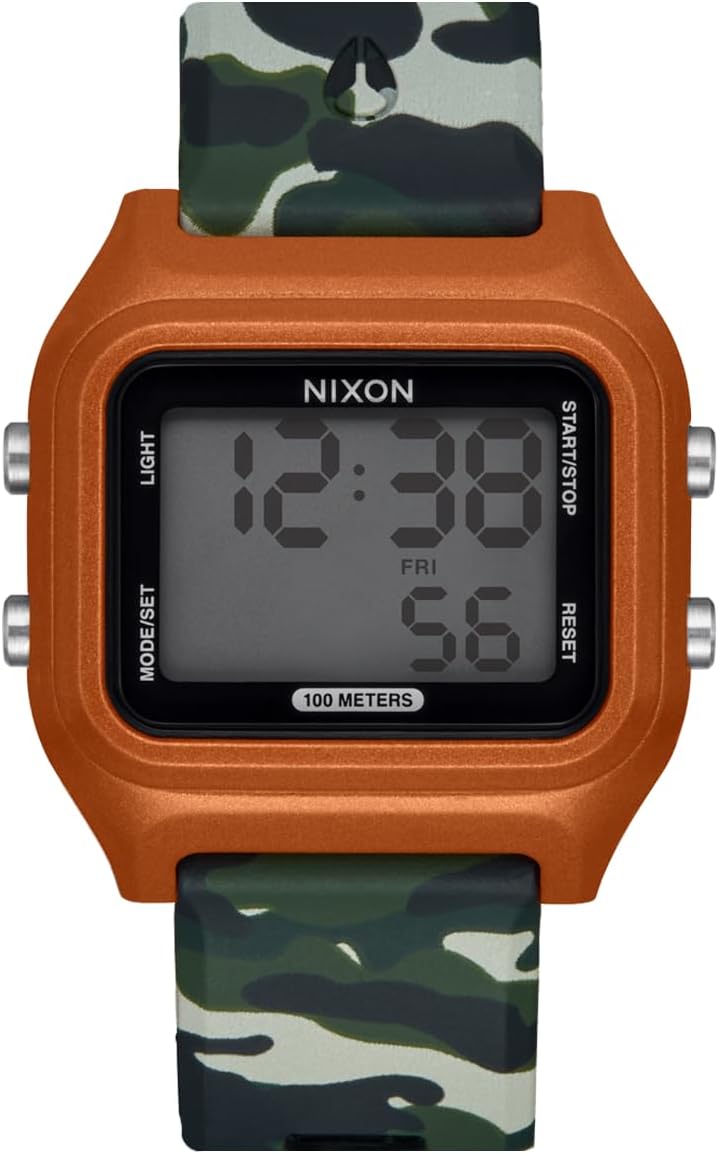 NIXON Ripper A1399-328.1 ft Reloj deportivo digital resistente al agua para