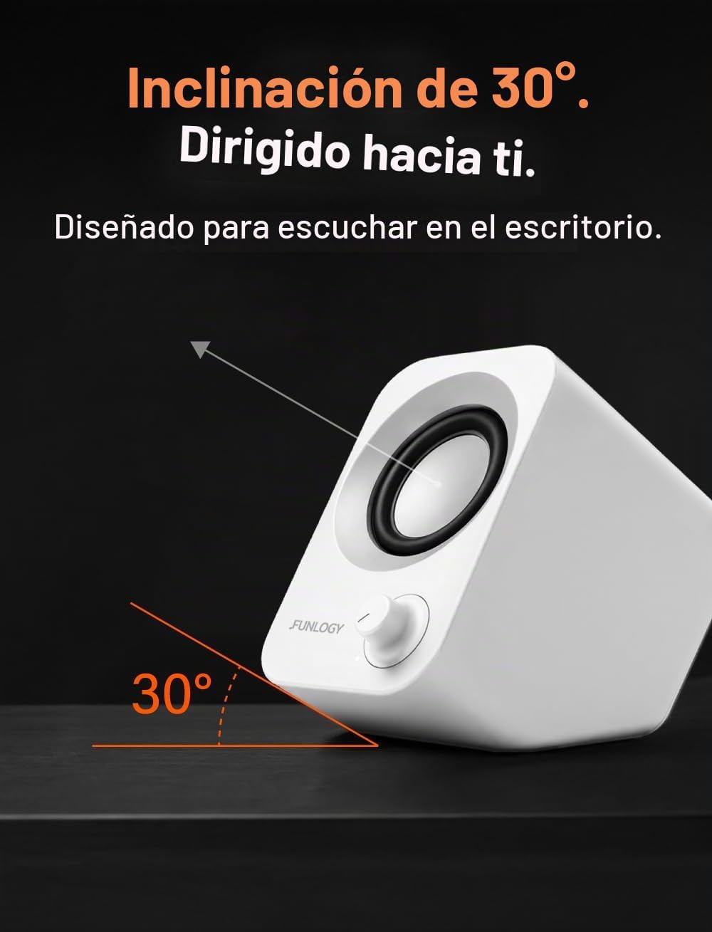 FUNLOGY Altavoz Plus (blanco)