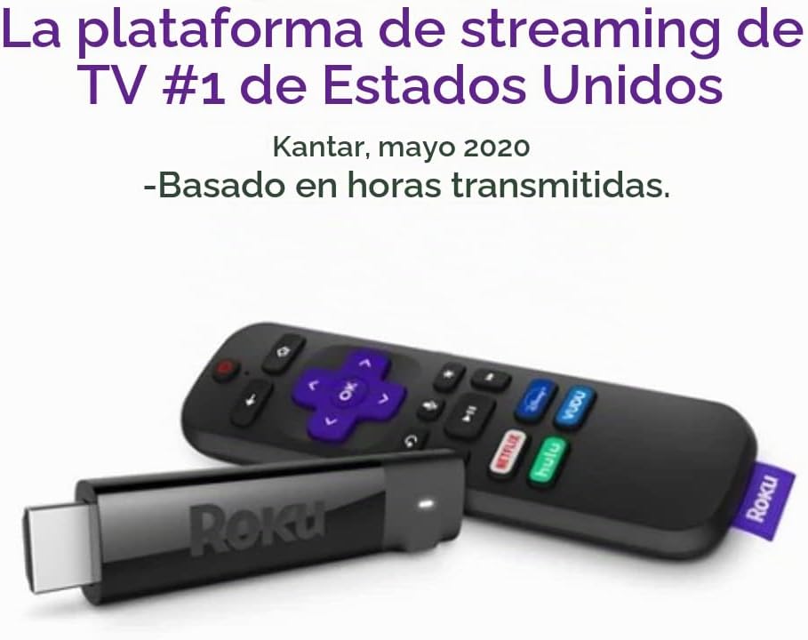 Roku Streaming Stick+ | Dispositivo de transmisión HD/4K/HDR con control remoto inalámbrico de largo alcance y voz con controles de TV (renovado)