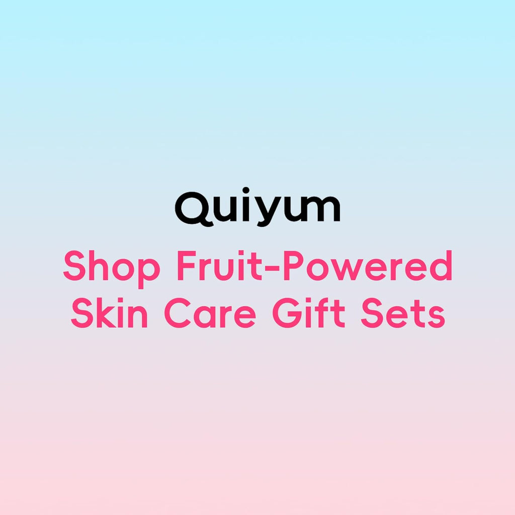 QUIYUM Set de regalo para el cuidado de la piel de frutas, rutina d...