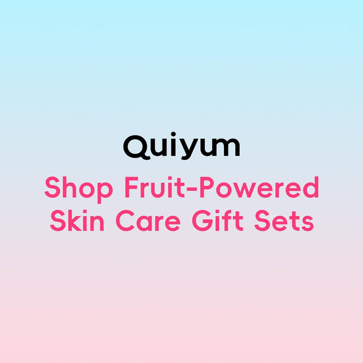 QUIYUM Set de regalo para el cuidado de la piel de frutas, rutina d...