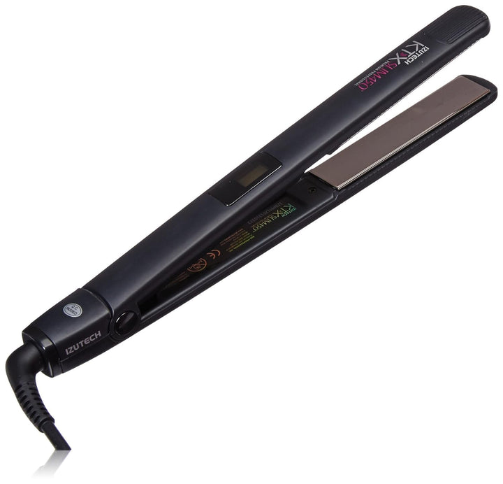 IZUTECH KTX Slim450 Titanium - Plancha plana profesional de 1 pulga...