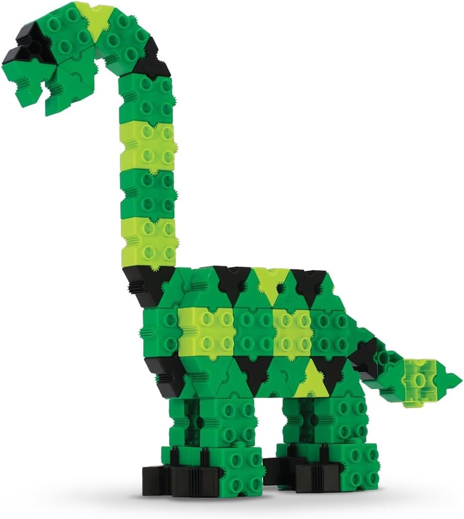 Dino 3 en 1 STEM - Bloques de construcción de dinosaurios, paquete
