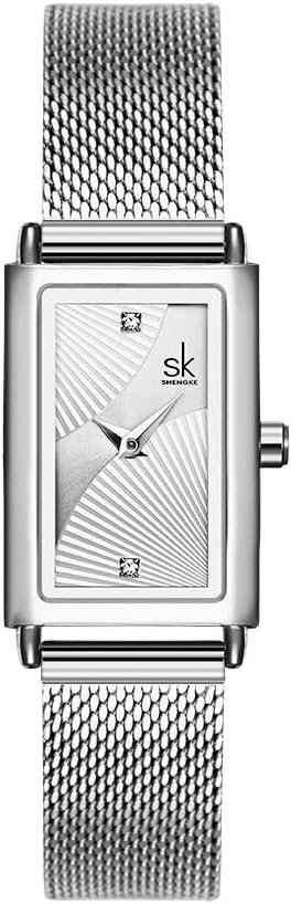 SHENGKE Reloj minimalista (Love Me Tender Love Me Home) Reloj de pulsera casual de moda