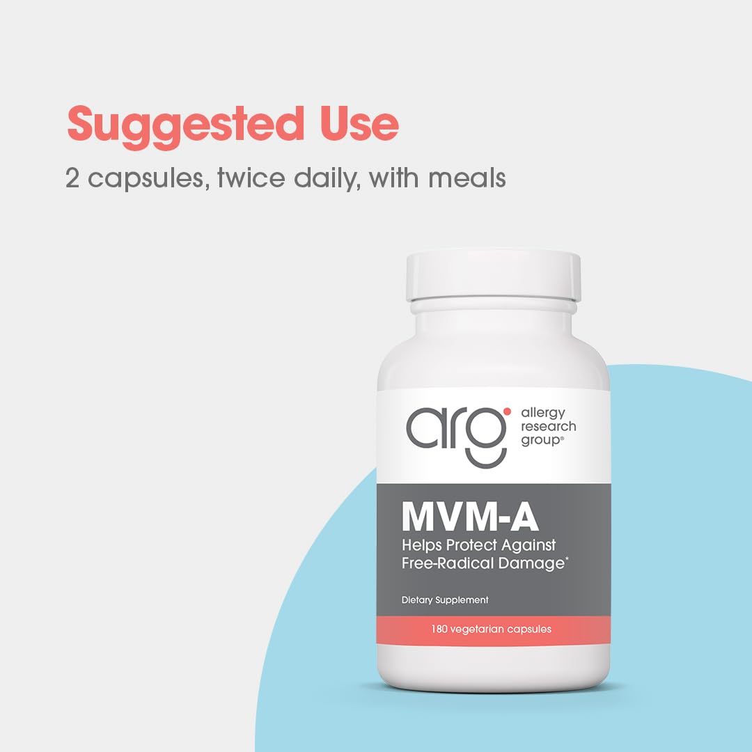 Allergy Research Group ARG MVM-A Multivitamínico Complejo Multivita...