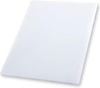 Winco Tabla de cortar, 18 x 24 x 1/2 pulgadas, color blanco, 18" x 24"