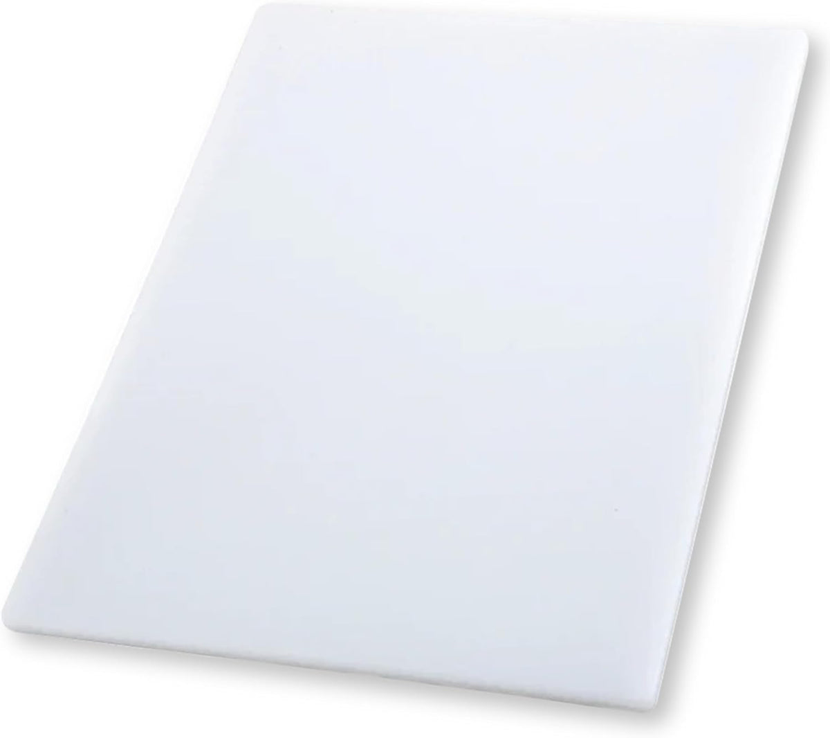 Winco Tabla de cortar, 18 x 24 x 1/2 pulgadas, color blanco, 18" x 24"