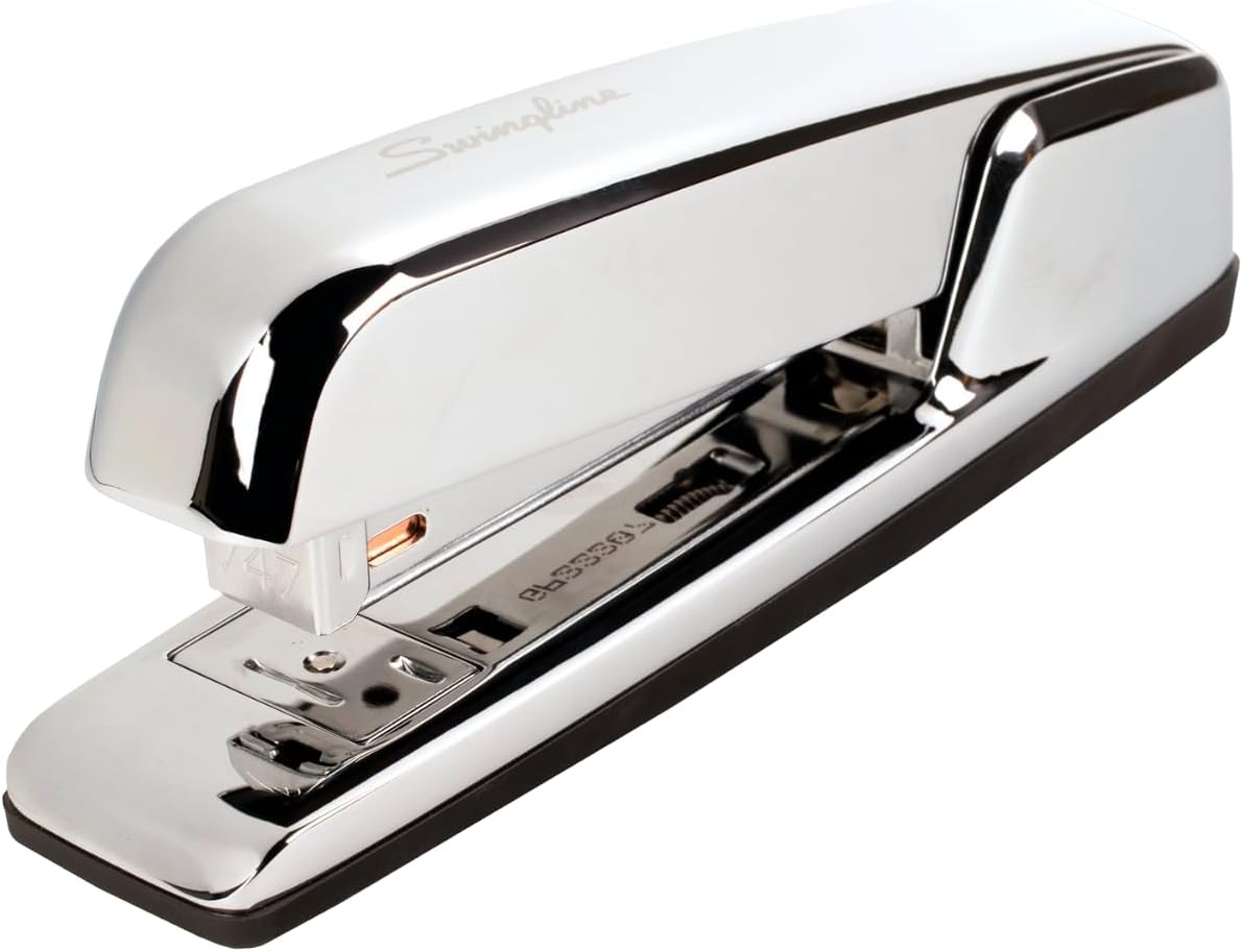 Swingline - Engrapadora, con capacidad para 30 hojas, engrapadora 747 de negocios, sin atascos, metálica, cromada plateada (74720)