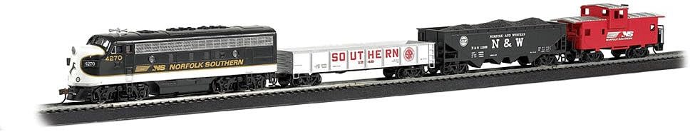 Bachmann Trains - Conjunto de Tren Eléctrico Thoroughbred Listo para Funcionar - Escala HO