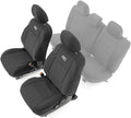 Rough Country - Fundas de asiento delantero de neopreno para Toyota Tacoma (2016-2023) - Impermeables y resistentes a los rayos UV, acolchadas con espuma, juego de fundas de asiento delantero