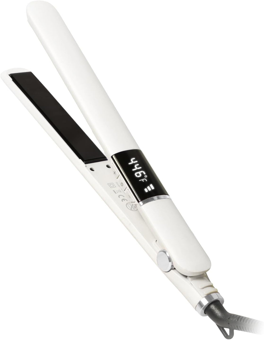 Gosect Plancha de pelo inalámbrica, plancha plana de viaje recargable para mujeres, Rosa