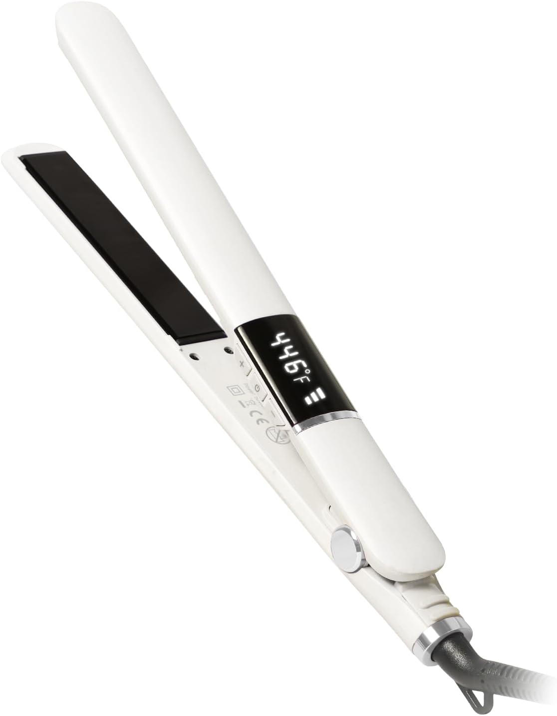 Gosect Plancha de pelo inalámbrica, plancha plana de viaje recargable para mujeres, Rosa